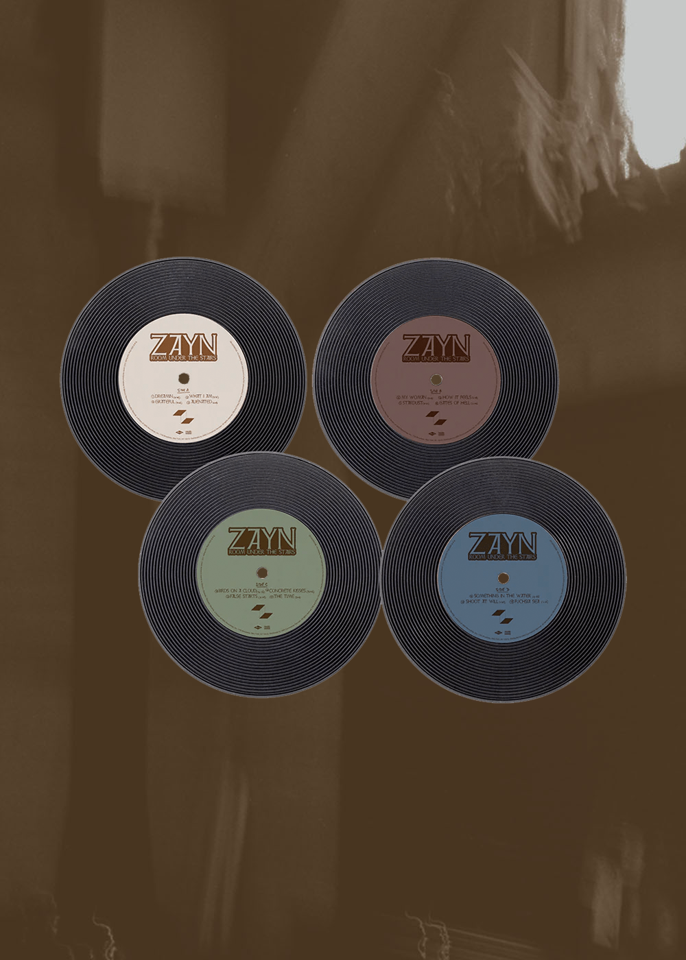 Zayn - Room Under The Stairs Coaster Set