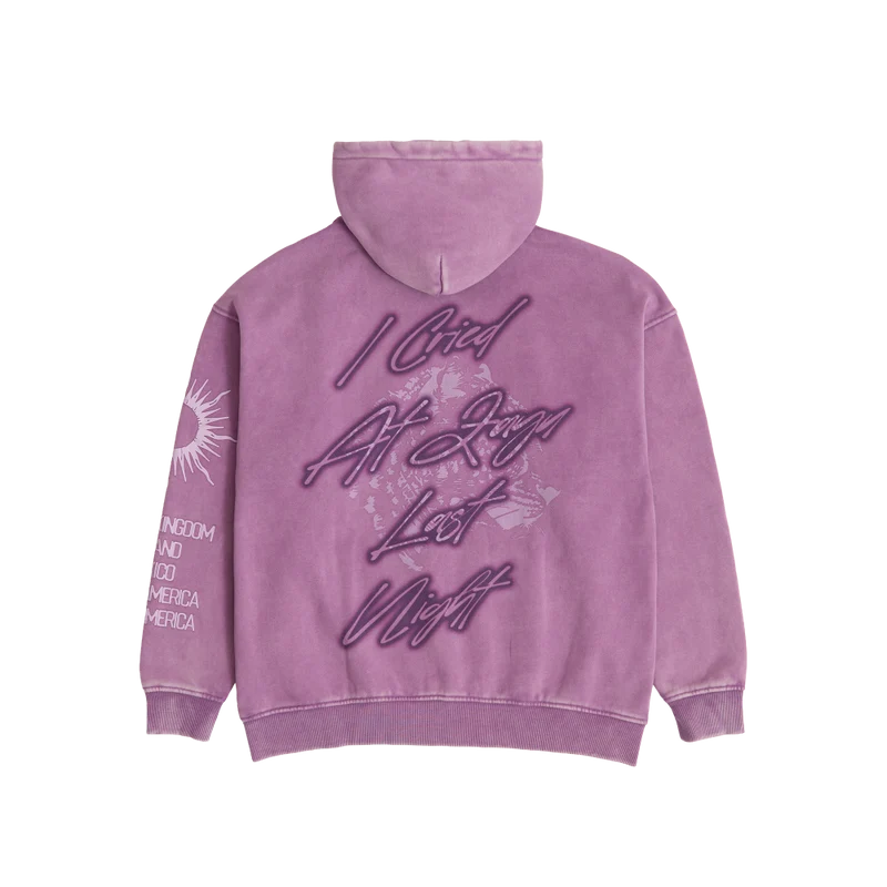 Zayn - KONNAKOL Purple Airbrush Hoodie