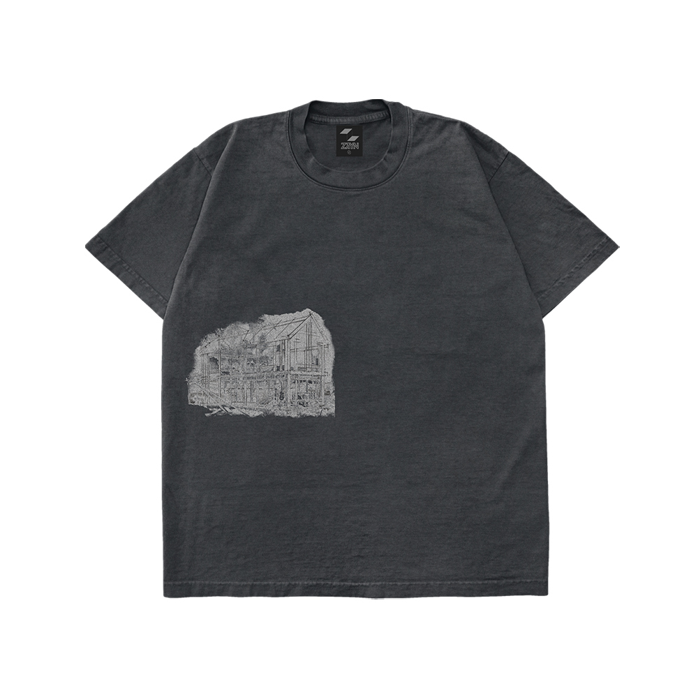 Zayn - Room Under The Stairs Tracklist Tee - Black