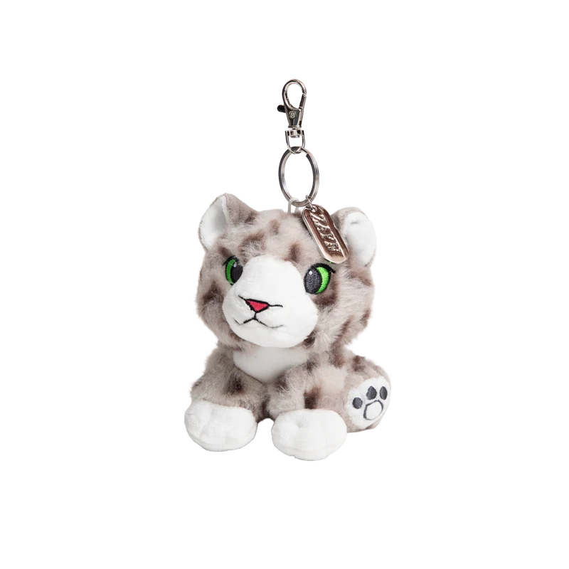 Zayn - Snow Leopard Plushie Keychain