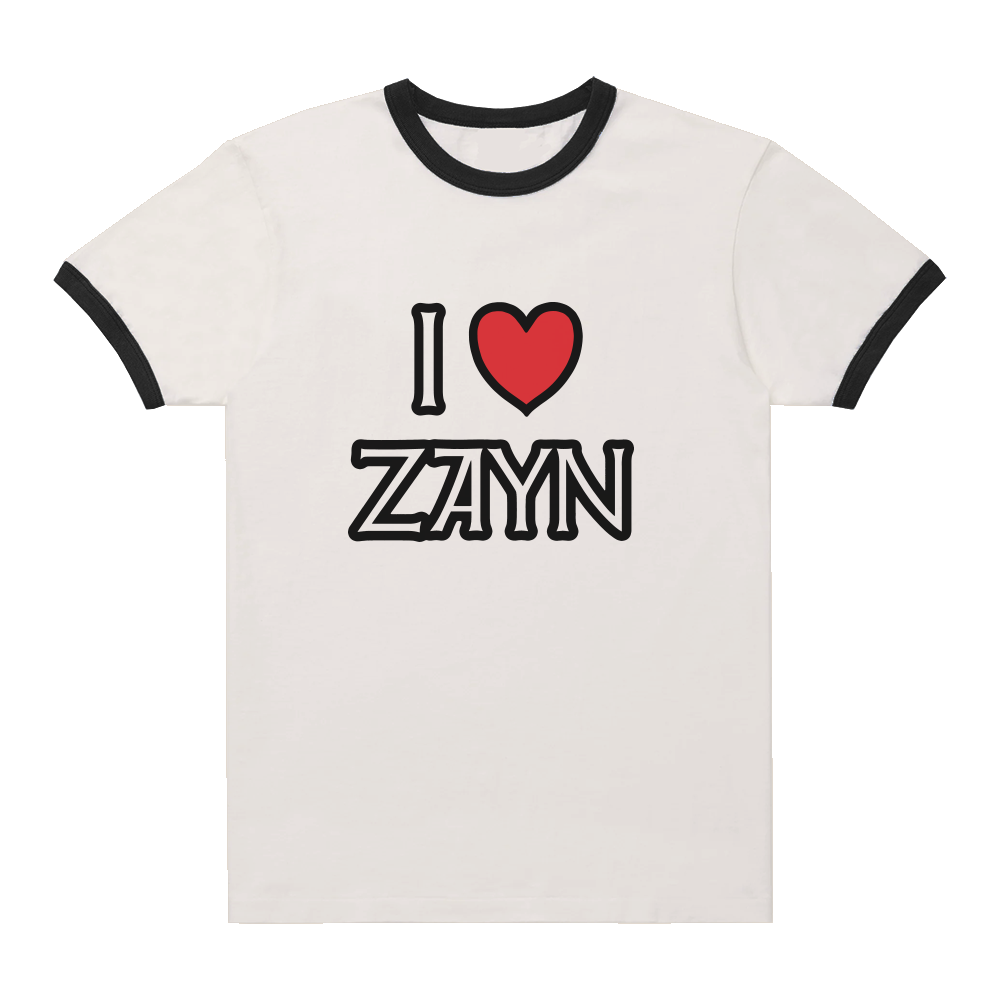 Zayn - I <3 Zayn Ringer Tee