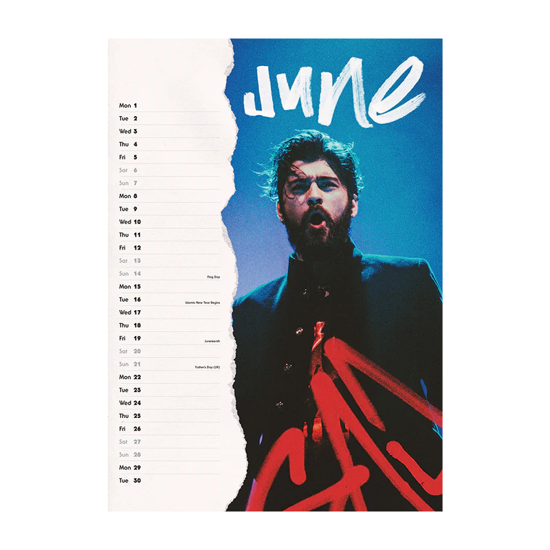 Zayn - ZAYN 2026 A3 CALENDAR